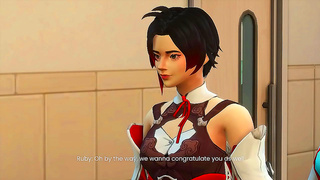 Ruby Sparks Ignite Blakes Lust in Forbidden RWBY Fantasies