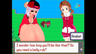 Busty Pokmon Tempts Trainer in Steamy Vore fantasy Hentai Adventure