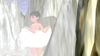 Steamy Spring Rendezvous: Anime Girls Unwind in Forbidden Onsen Escape