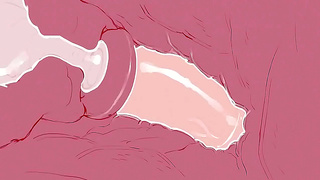 Foxy Furry Beauty Impaled on Huge Dick for Hot Cream Pie Finish