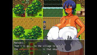 Natsuki Sighs Under Carpenters Strong Hands in Steamy Tan Line Tease