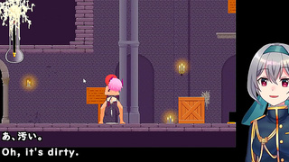 Silent V Surrenders to Ghostly Temptation in Haunted Castle Hentai Fantasy