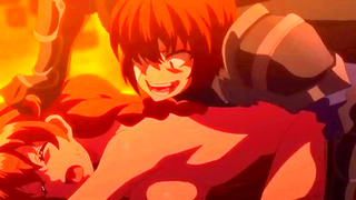Nave Beauty Seduced by Fiery Warriors in Wild Hentai Fantasy