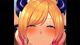 Yuzukis Steamy Blowjob Adventure with Choco in Wild Hentai Pleasure