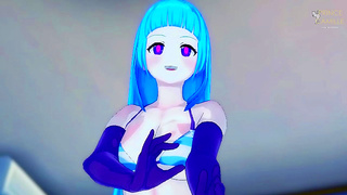 Memesensual Encounter: Mememe Chans Tempting Taboo Tryst in Animation
