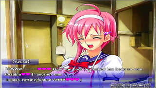 Voluptuous Anime Beauty Pleasured by Dual Lovers in Hot Bedroom Encounter