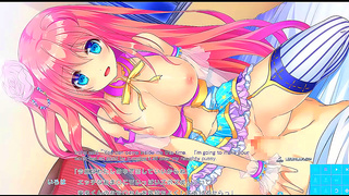 Lovers Steamy Escape in a Blossoming Anime Garden Fantasy Adventure