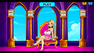 Princess Sophias Sensual Striptease Ignites Fiery Desires in Busty Anime Realm