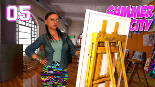 Denise Lures Students into Hot Urban Affair Under the Summer Sun
