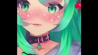 Busty MintzeyMoon Teases with Alluring Feet Sultry Anime Moves