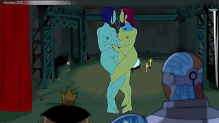 Anime Girls Share Steaming Yuri Kisses in Lush 18+ Titan Fantasy World S2E55