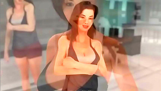Stranded Passions Ignite in Steamy 3D Anime Encounter