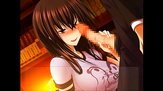 Majikoi Beauty Rides Huge Anime Dick in Hot, Steaming Sex Fest