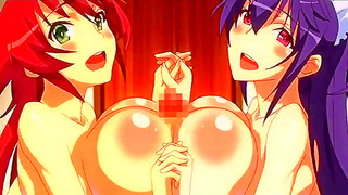 Voluptuous Anime Vixen Dances to Nightcore, Takes Control with Milf Heat