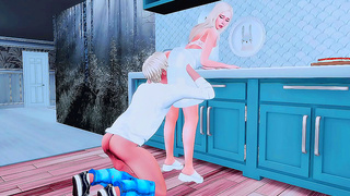 Stepsister Seduces Stepmom in Forbidden 3D Hentai Affair