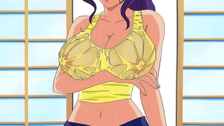 Busty Step-StepMom Tempts Him into Hot Animated Ass Adventure