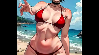 Cute AI Babe Explores Forbidden Heat in Steamy Sci-Fi Hentai World