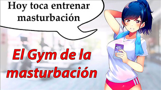 Sweaty Latino Gym Rat Masters Solo Pleasure in Steamy Routine