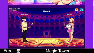 Rival Mages Collide in Forbidden Lust-Fueled Showdown Inside Ancient Tower