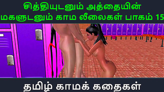 Tamil Anime Goddess Fans Flames with Lustful Lover in Hot Tryst