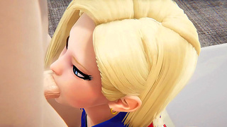 Dragon Maiden Takes Control with Mind-Blowing Blowjob in 3D Fantasy World
