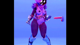 Team Leader Rides Massive Toy in Steamy Fantasy Hentai Encounter