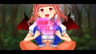 Hentai Beauty Enjoys Steamy Tit Worship by Horny Gamers
