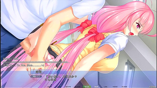 Yunagi Surprises Classmate with Bold Move in Steamy Bathroom Tryst