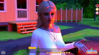 Teen Lovers Ignite Wild Passions by the Firelight in 3D Fantasy Exactly