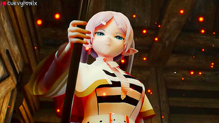 Elfs Enchanted Breasts Bloom in Wild Magical 3D Hentai Quest