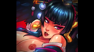 Busty Warriors Ignite Steamy Rhythms in Reiqs Sensual Animation Extravaganza