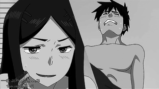 Anime Beauty Teases Lover with Sensual Foot Play and Steamy Touches