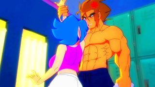 Emi Seduces Muscular Jaccob in Hot Gym Tryst