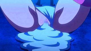 Curvy Anime Beauty Bares Full Assets in Sultry Hentai Tryst
