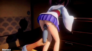 Priestess Explores Forbidden Desires in Hot 3D Hentai Rituals