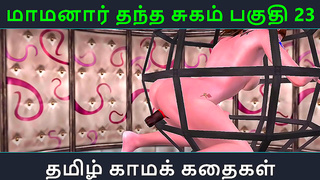 Tamil Anime Goddess Tempts Him Into a Sultry Nighttime Tryst