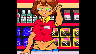 Animated Lovers Secret Rendezvous at Midnight in OXXO Fantasy Tale