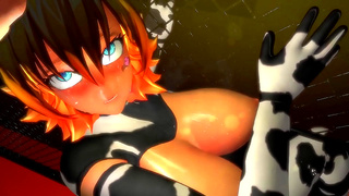 Curvy Hentai Goddess Endures Wild Caged Anal Ride for Pure Ecstasy