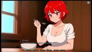 Busty Tomboy Teases Pleases Herself Thinking of You – Steamy Hentai Fantasy