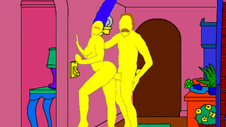 Homer Craves Midnight Pleasure at Moes in Hot Simpsons Hentai Fantasy