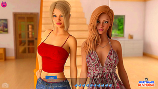 Voluptuous Teens Ride Huge Cocks in Sultry Hentai Fantasy Part 2