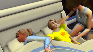 Alien Ambush Turns Hot With Secret Blowjob Wild Threesome Bukkake Action