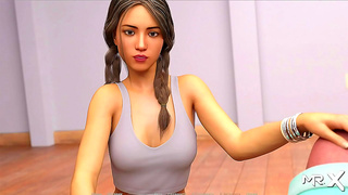 Anime Vixen Lures Young Student into Sizzling Acting Class Encounter