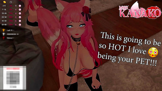 Catgirl Tamed by Busty Dominatrix in Steamy 3D Petplay Fantasy