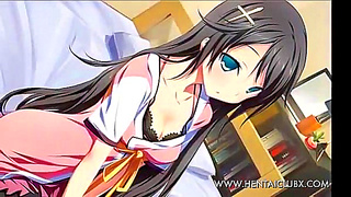 Luscious Anime Goddess Tempts with Hot Ecchi Desires Unleashed