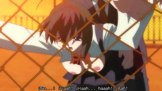 Passionate Lovers Tryst Sparks Heat in Schoolhall Hentai Escape