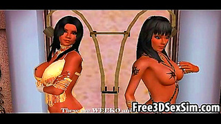 Two Lesbian Lovers Explore Forbidden Lust in a Sultry Hentai Fantasy