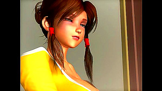 Asian Beauty Rides Wild Passion in Sizzling 3D Hentai Fantasy Adventure