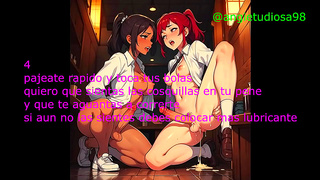 Futanari Goddesses Scream in Pleasure – Steamy Spanish Hentai Rendezvous
