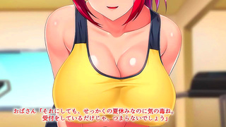 Sweat-Drenched Anime Beauties Fuel Steamy Desires at Motion Gym